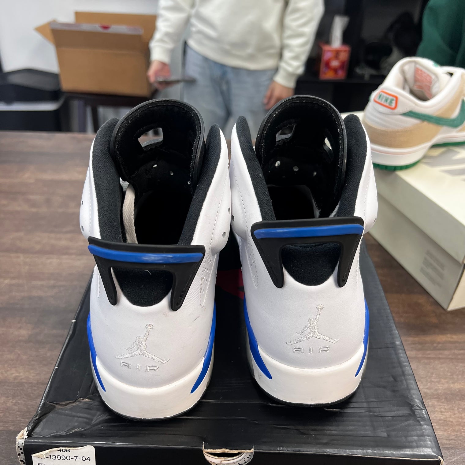 Sport Blue Jordan 6 (USED)