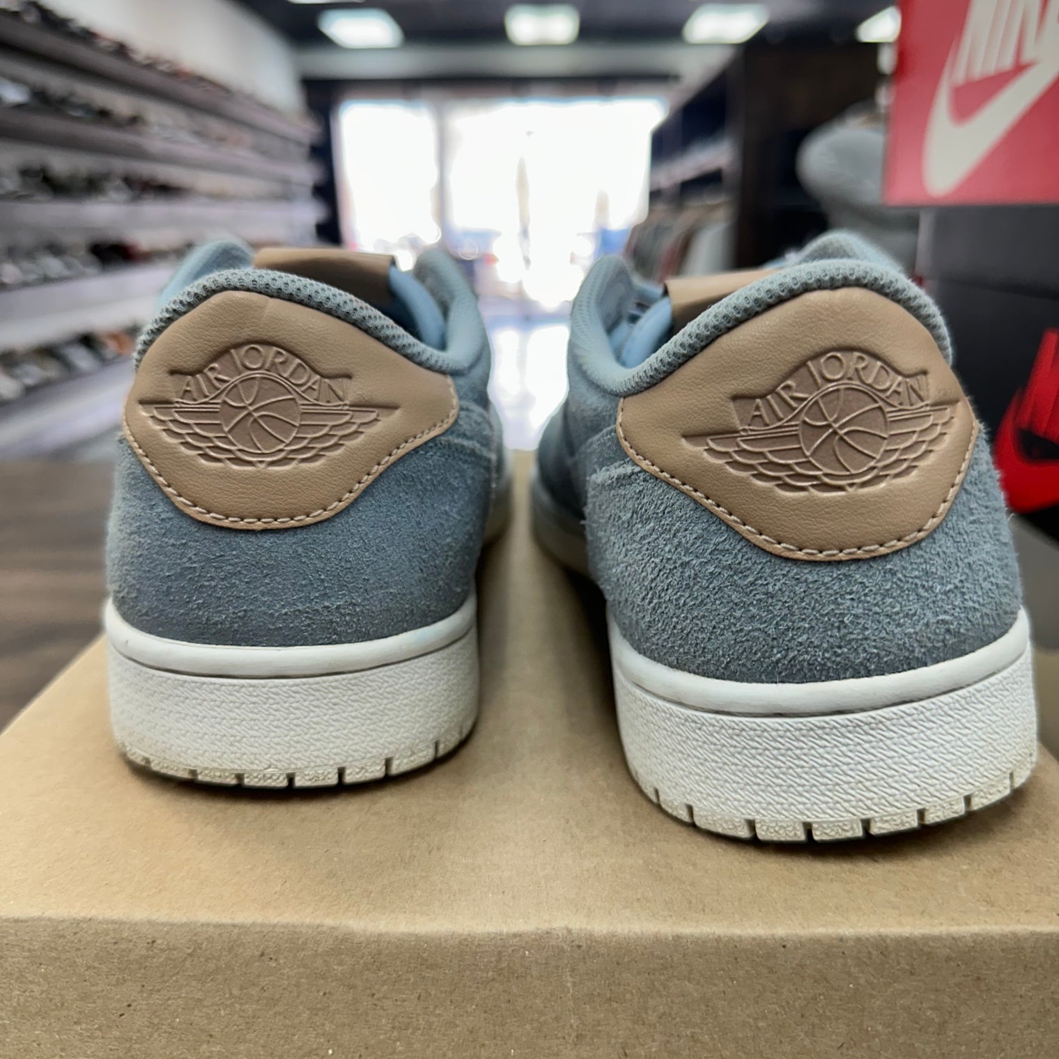 Ice Blue Jordan 1 Low OG (USED, No Box)