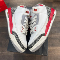 (GS) Fire Red Jordan 3 (USED)