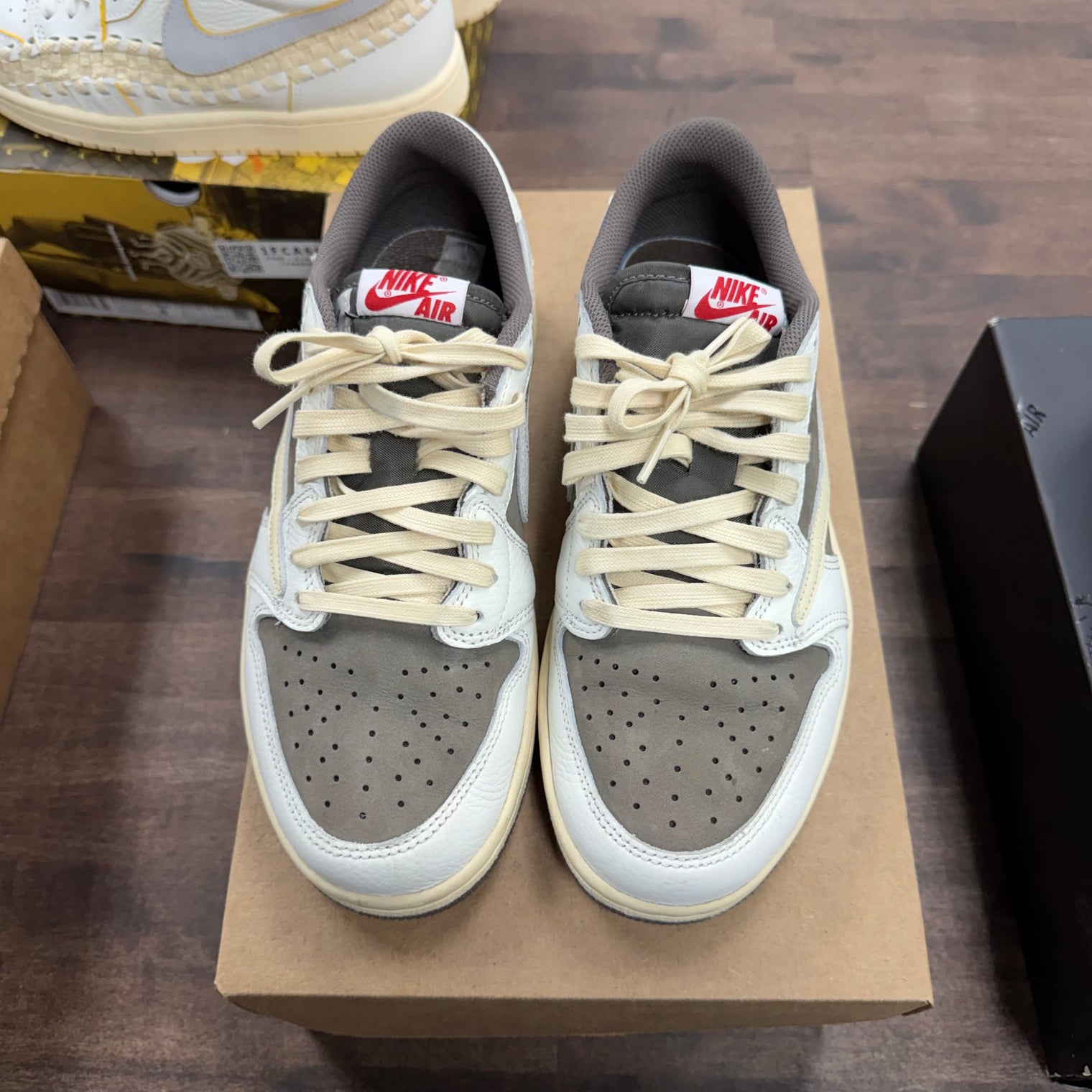 Jordan 1 Retro Low OG SP Travis Scott Reverse Mocha (US 8) (USED, No Box)