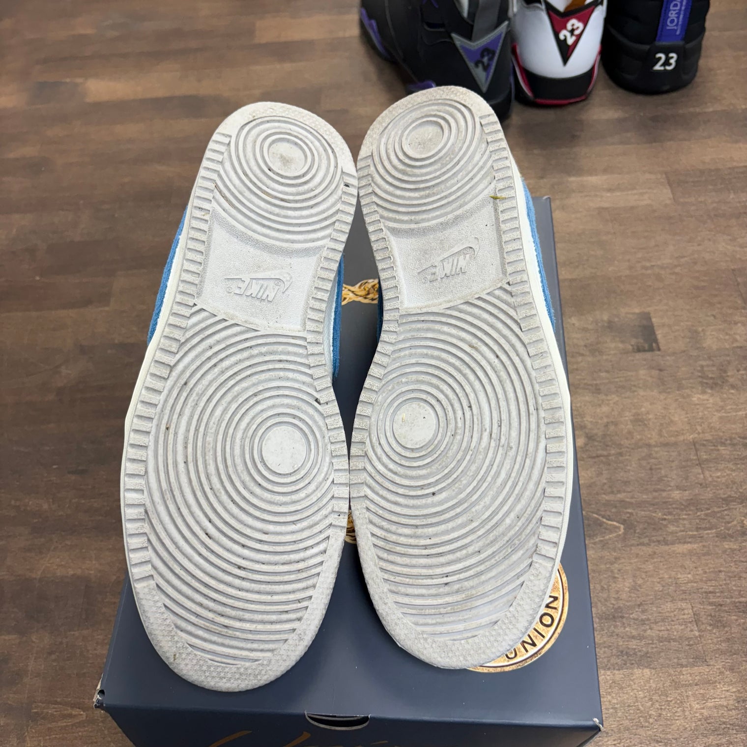 Union White Canvas Jordan 1 Retro AJKO Low SP (USED)