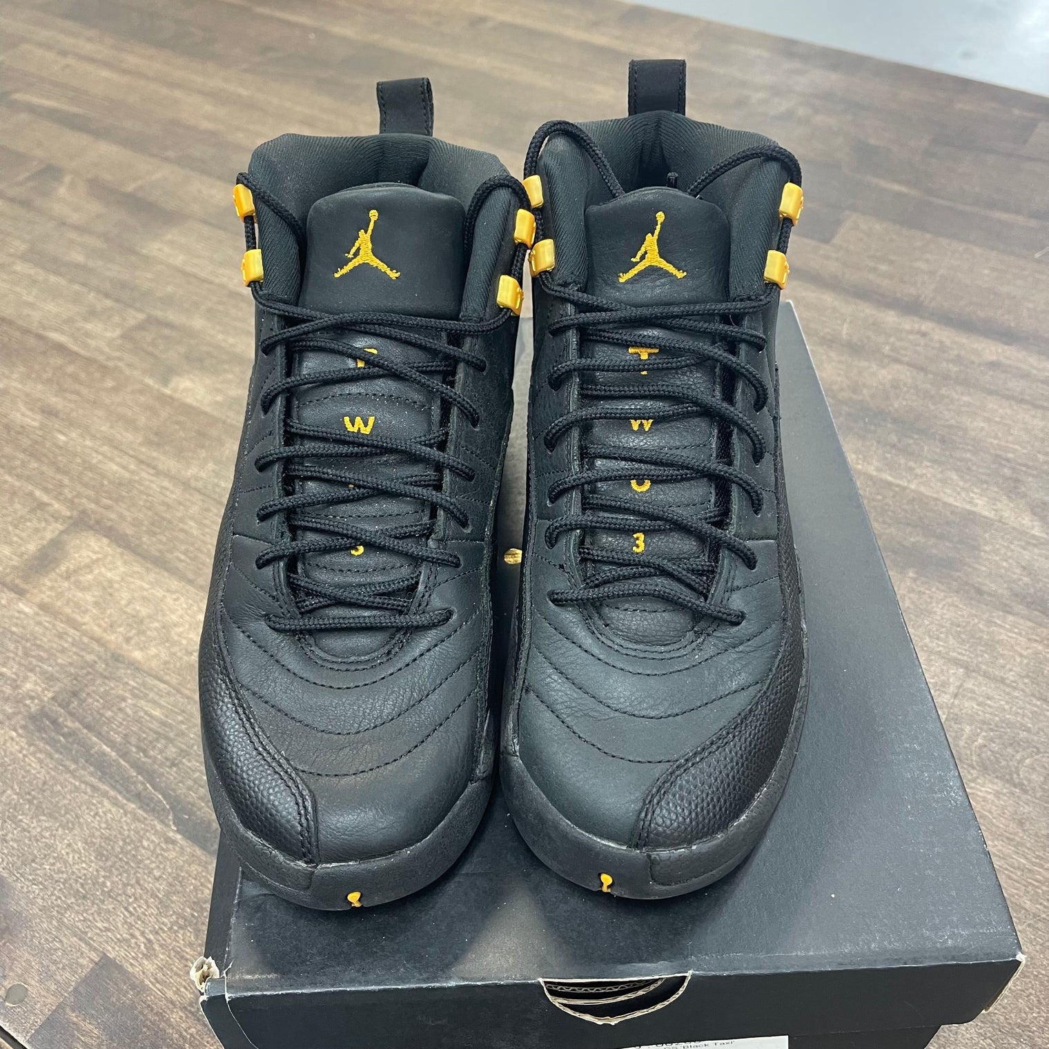 Black Taxi Jordan 12 (GS) (USED)