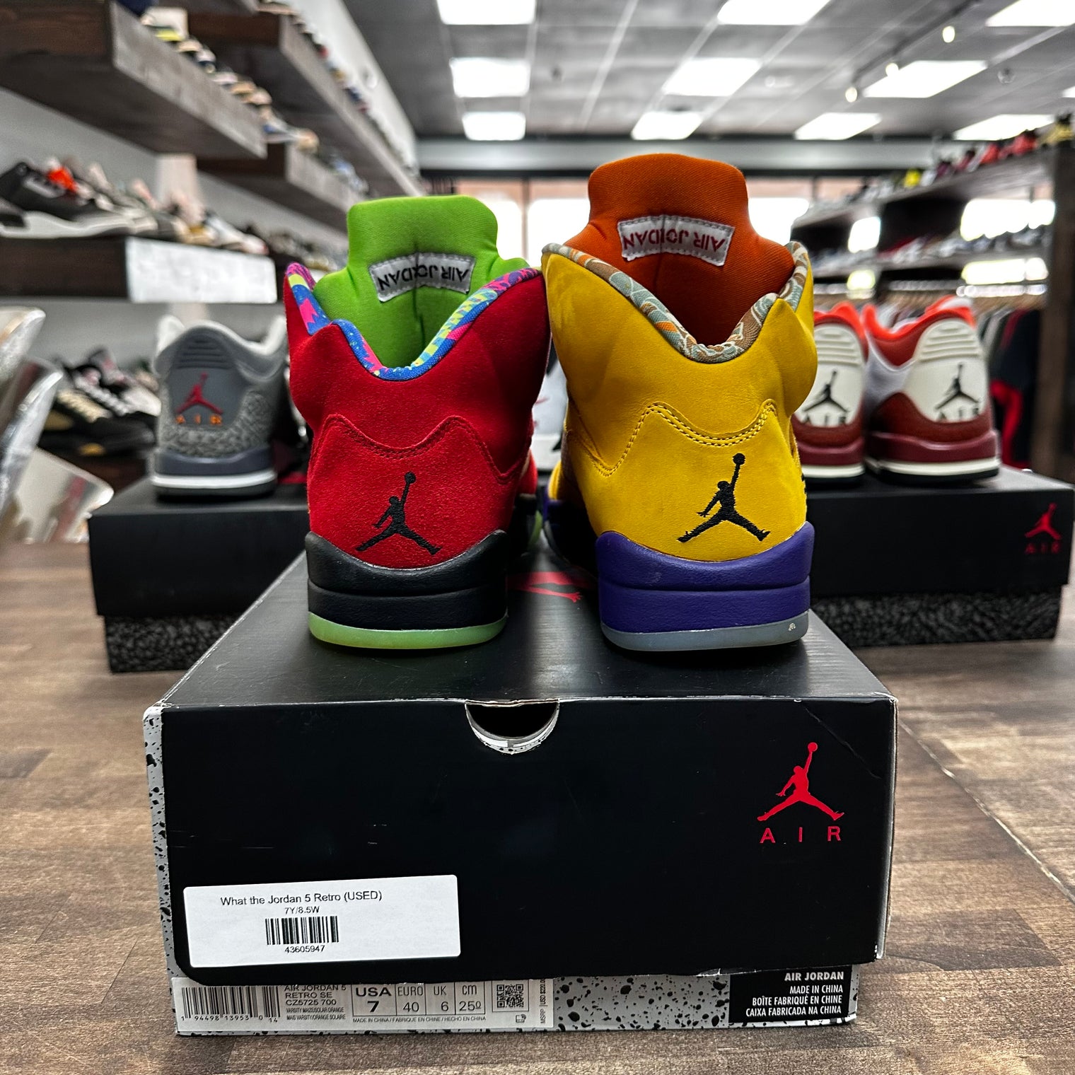 What the Jordan 5 Retro (USED)