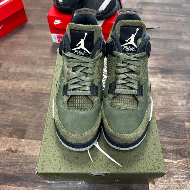 Craft Olive Jordan 4 Retro (USED)