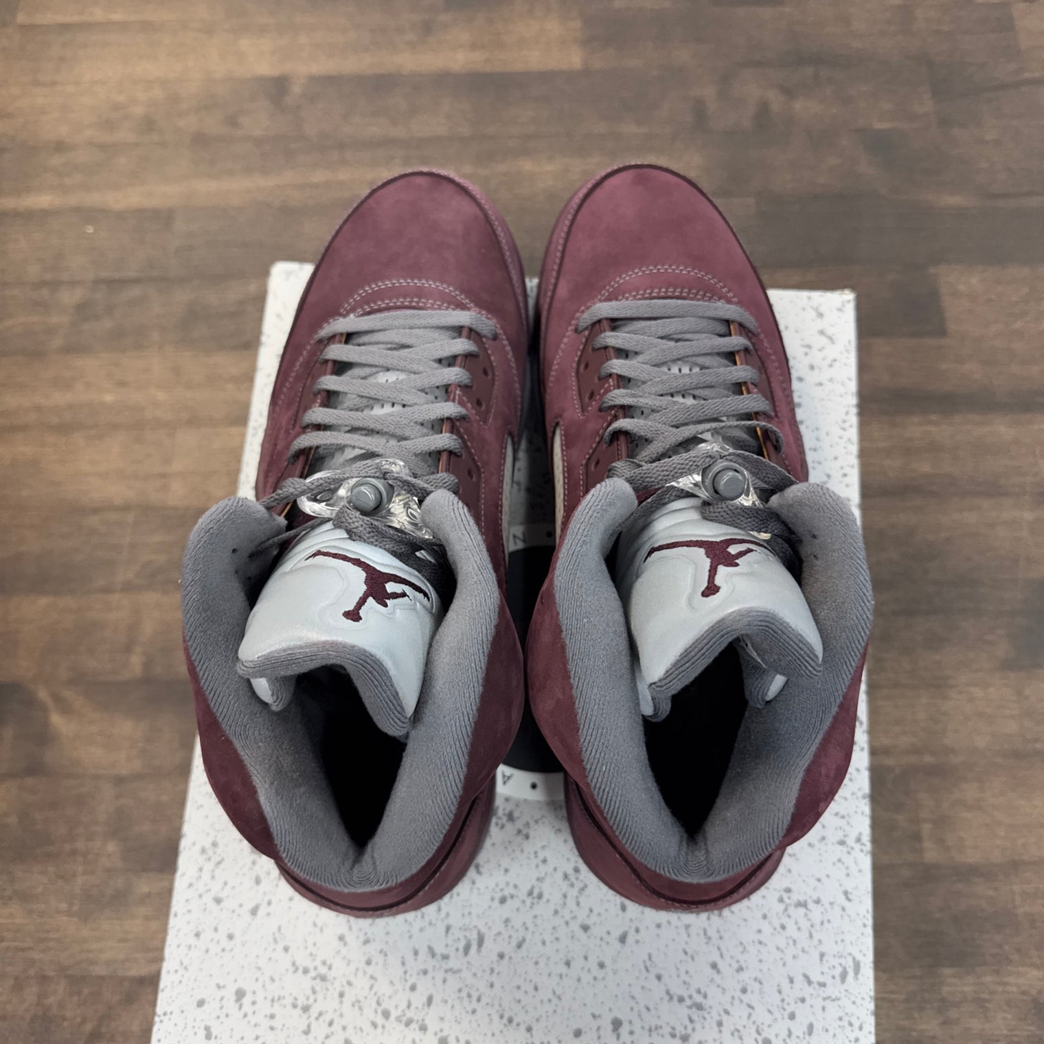 Burgundy Jordan 5 (USED)