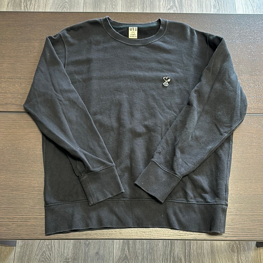 Kaws Snoopy Crewneck Black (Used)