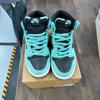Sea Crystal SB Dunk Mid (USED, No Box)