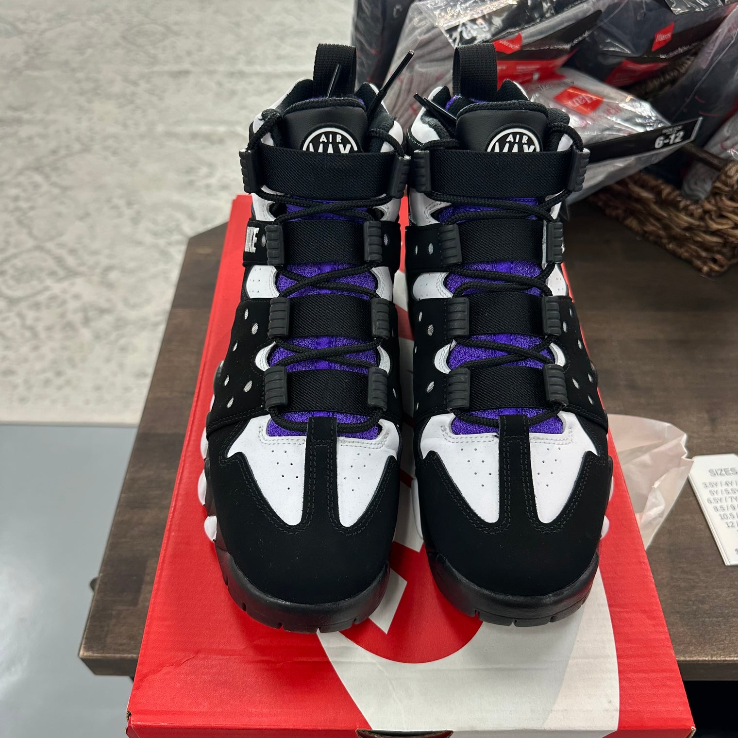 Black Purple Air Max CB 94 (USED)