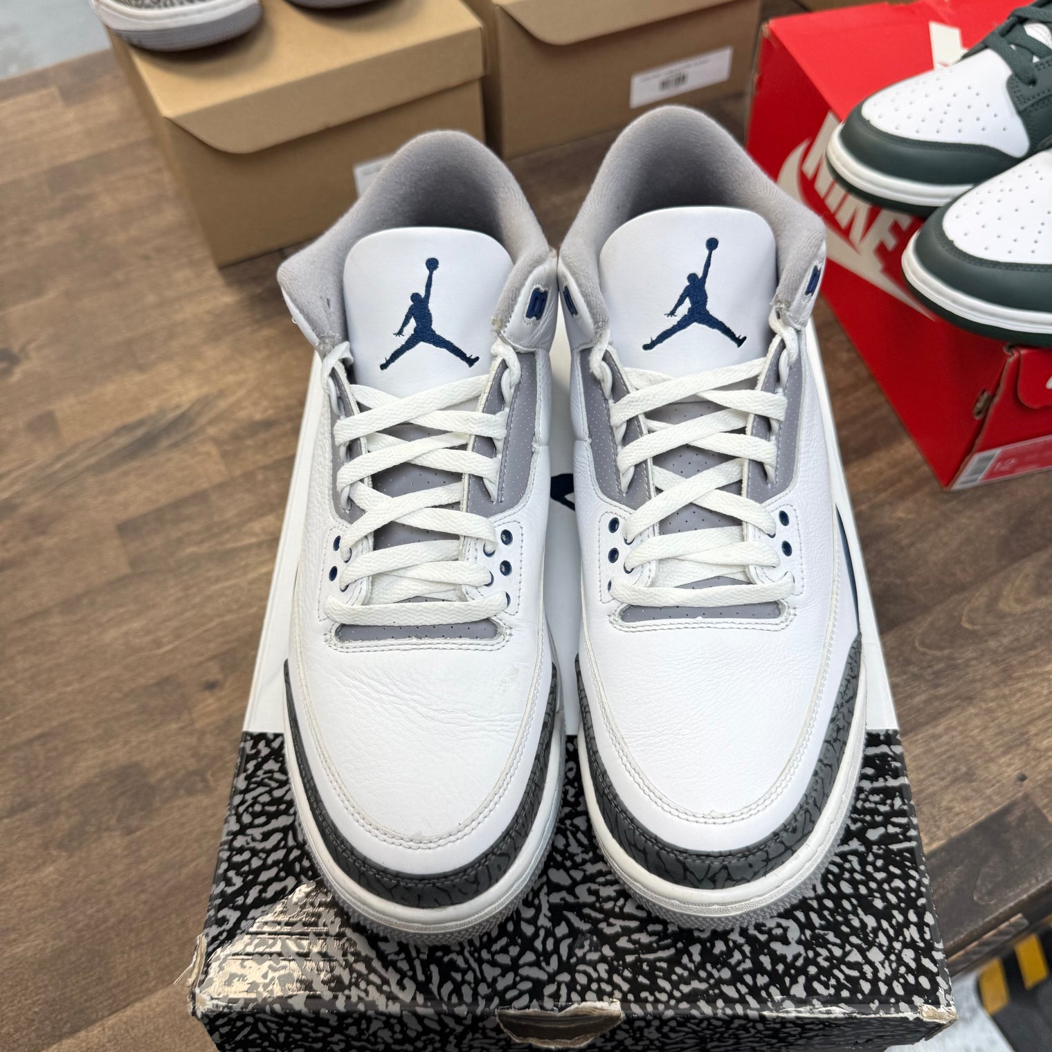 Midnight Navy Jordan 3 Retro (USED)