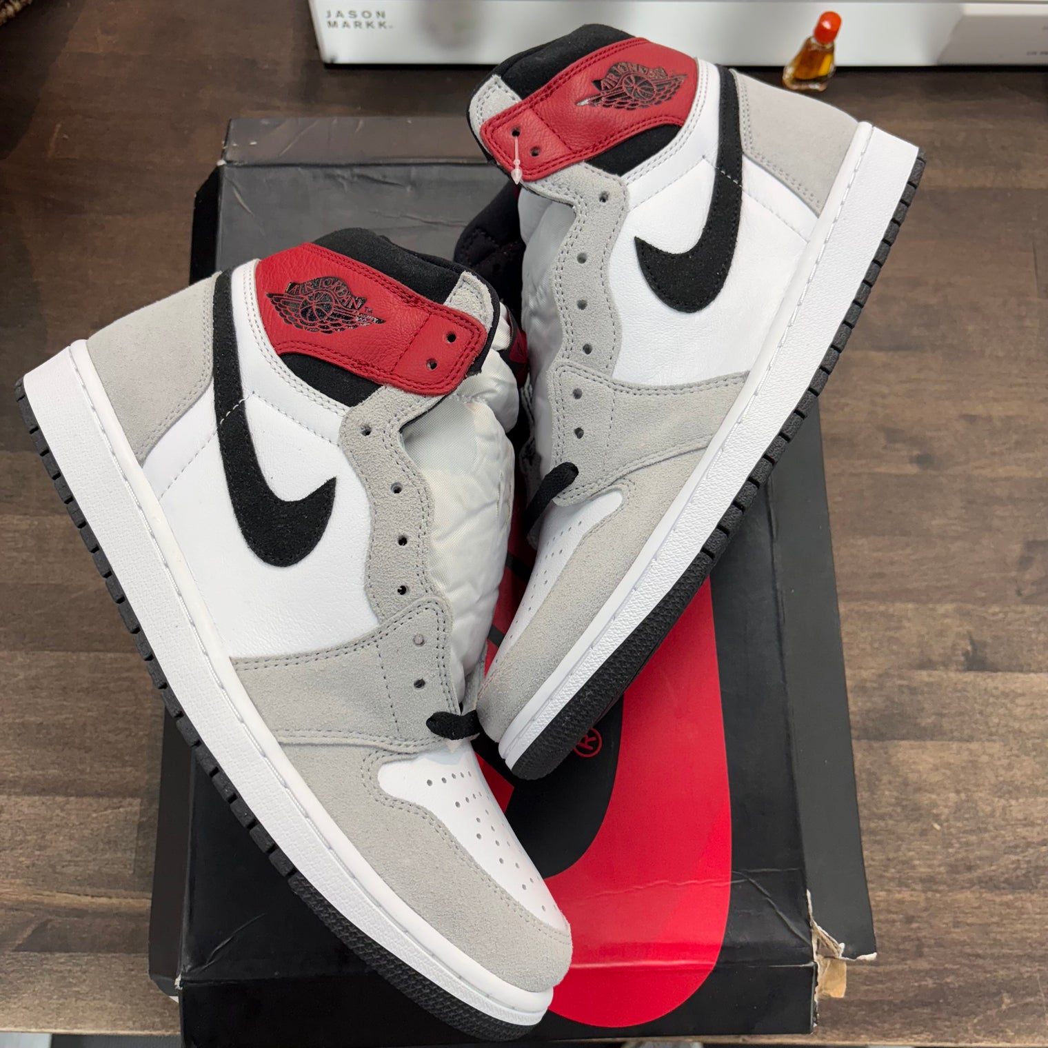 Light Smoke Grey Jordan 1 High (Lightly Worn)