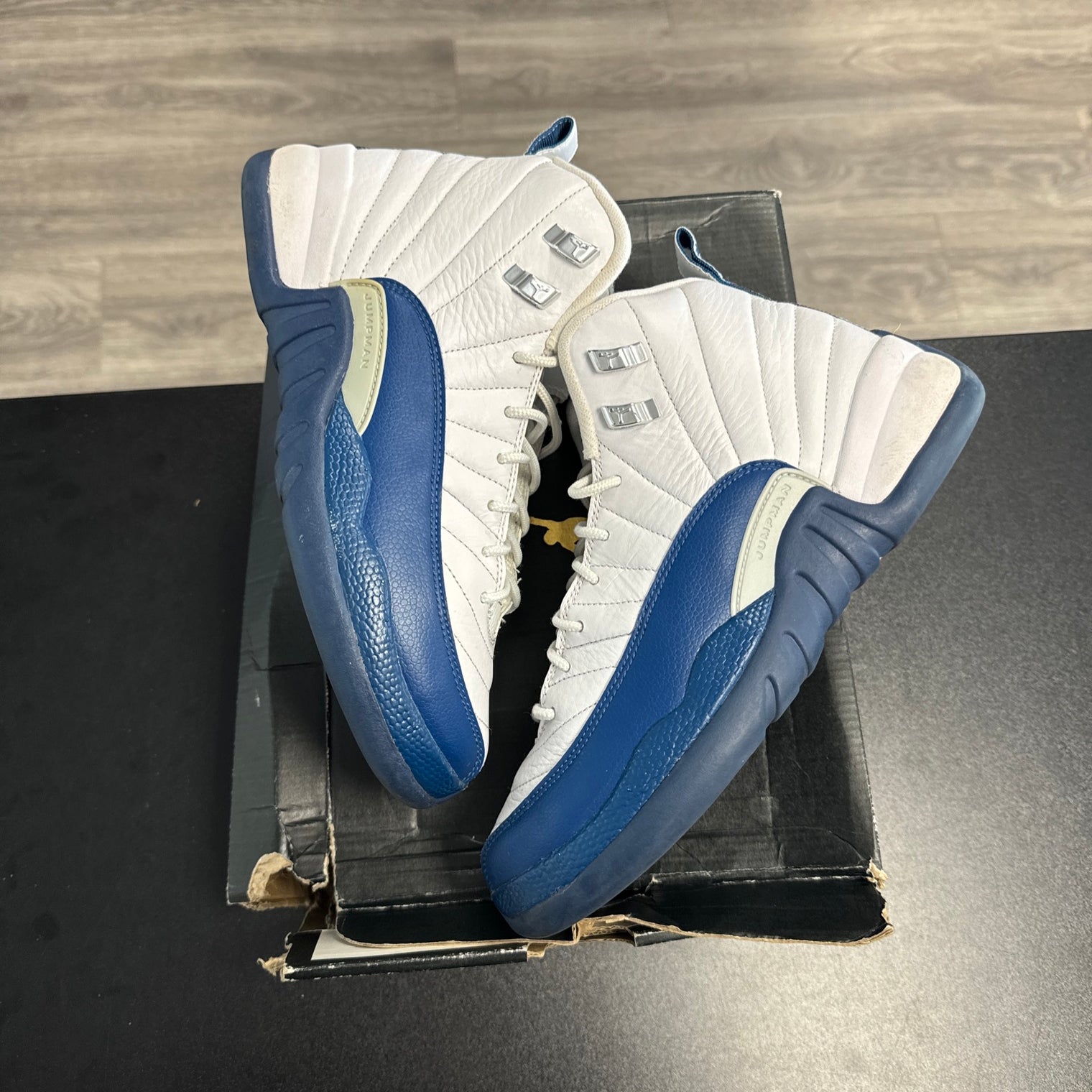 French Blue Jordan 12 (GS) (USED)