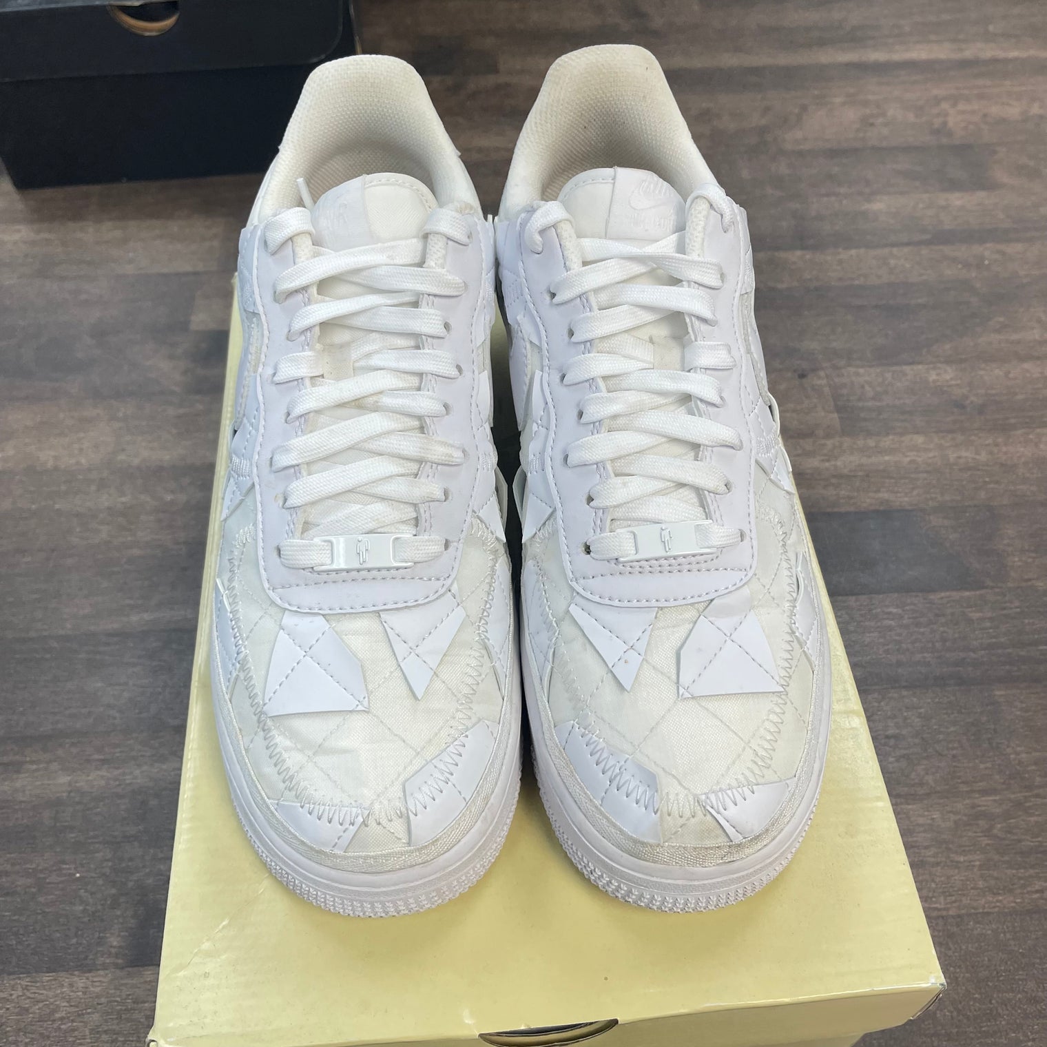 Billie Eilish Triple White Air Force 1 (USED)