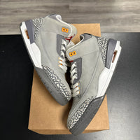 Cool Grey Jordan 3 (USED;NO BOX)