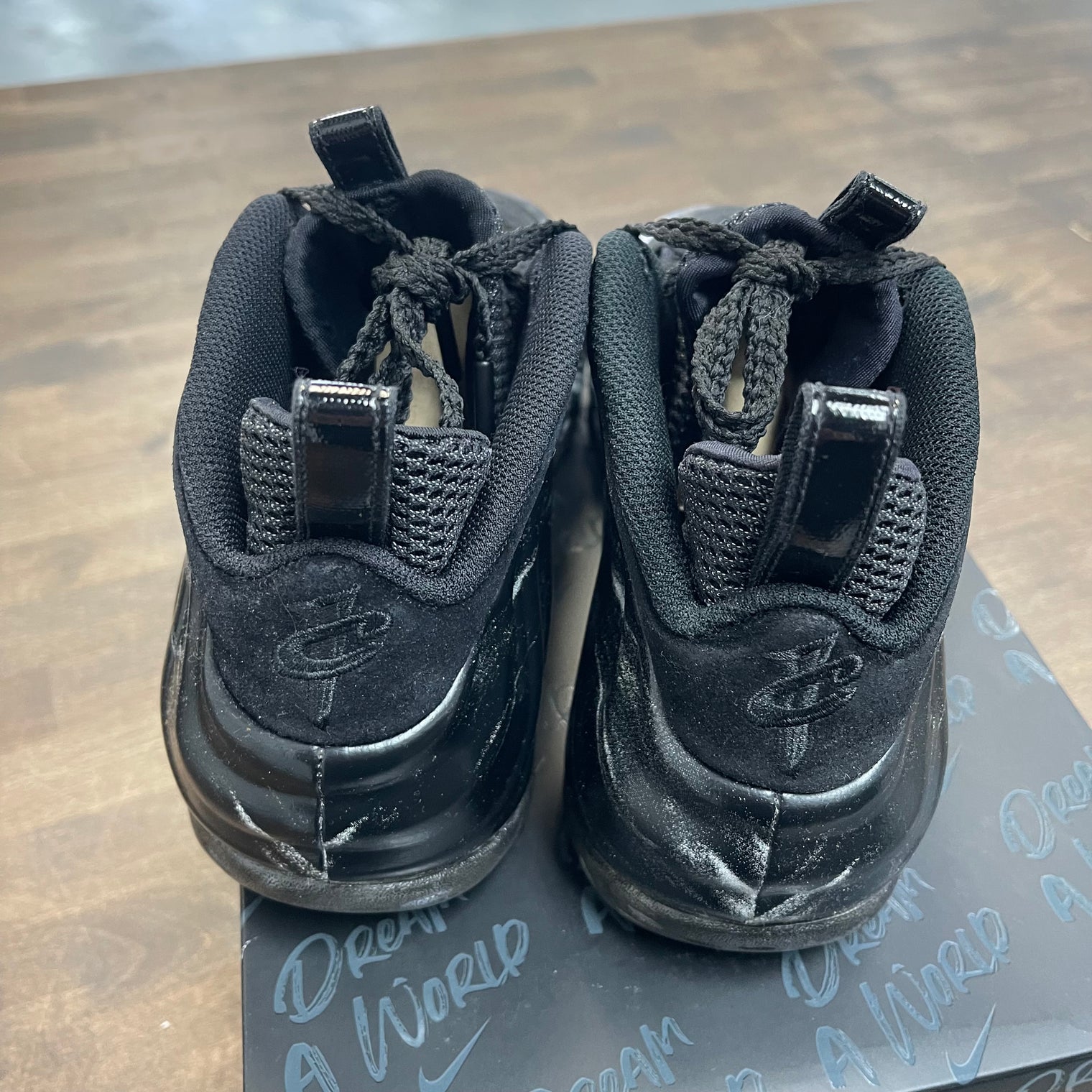 Dream a World Black Foamposite One (USED)
