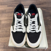 Olive Travis Scott Jordan 1 Low (W) (USED)