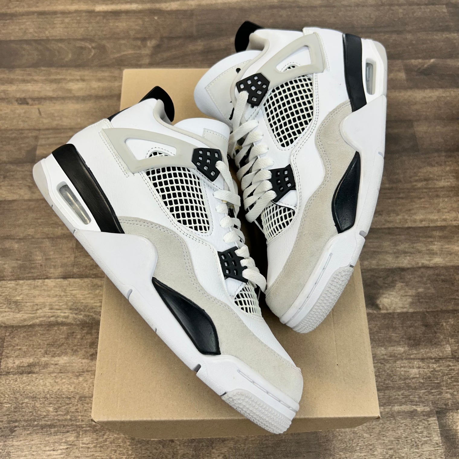 Military Black Jordan 4 (USED, No Box)