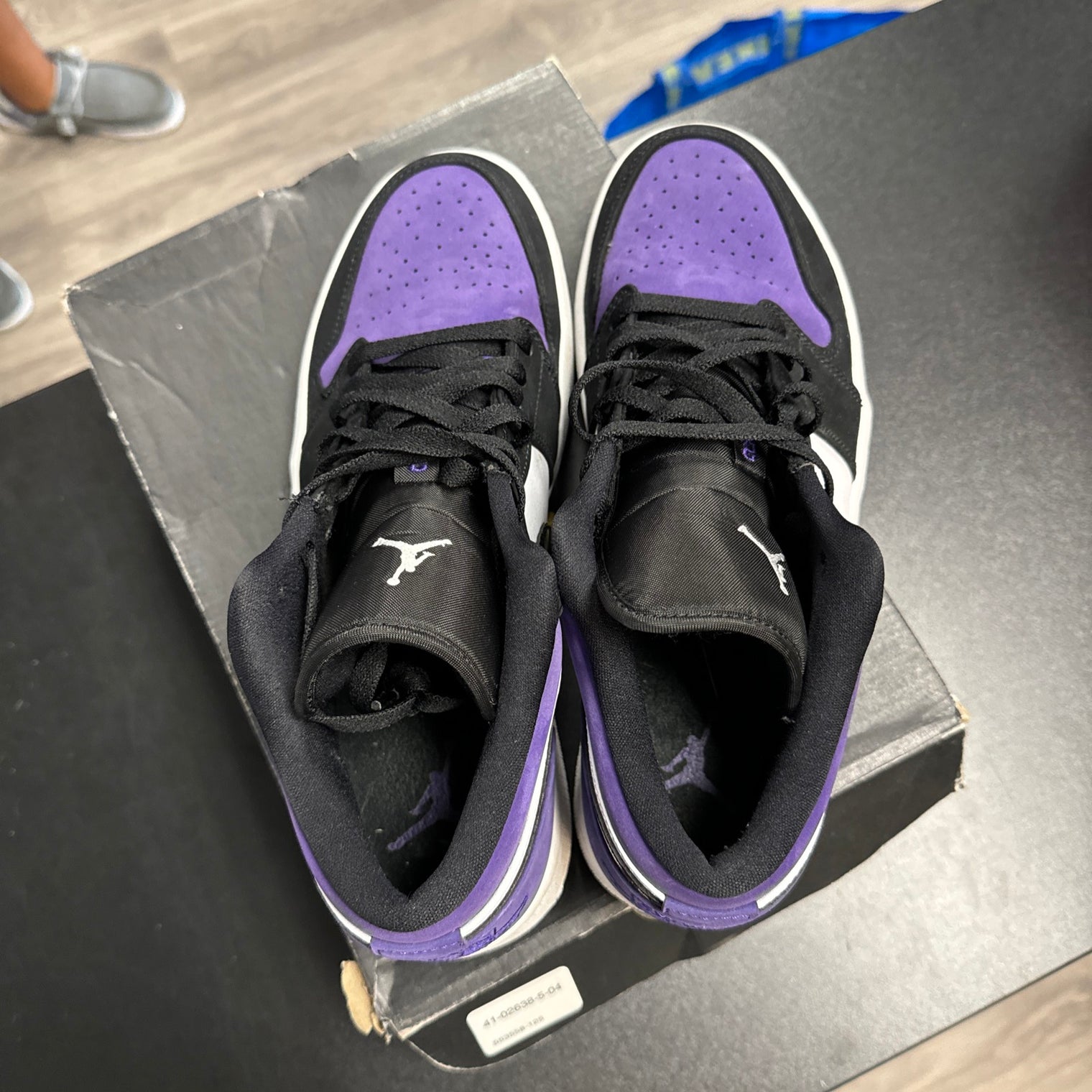 Court Purple Jordan 1 Low (USED)