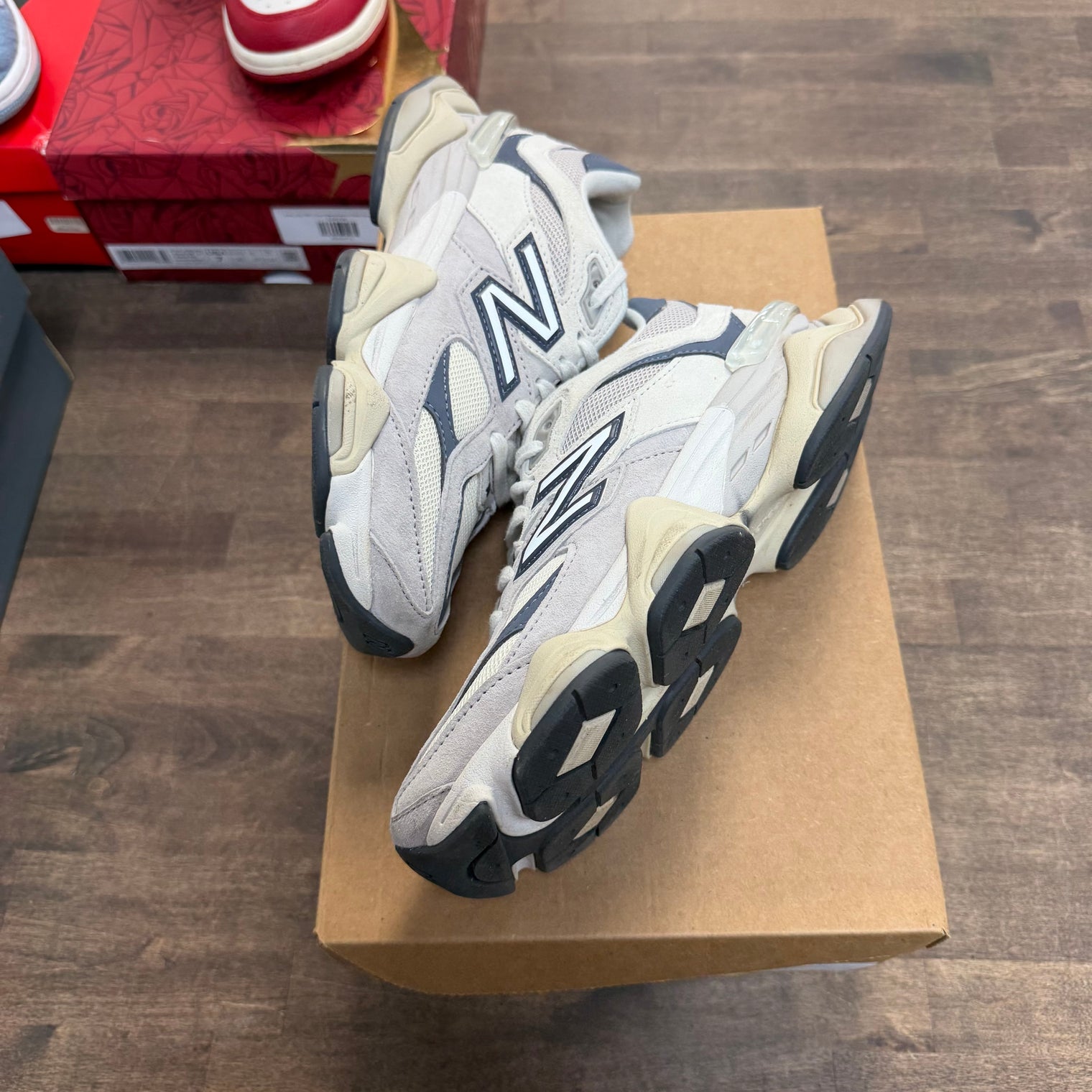 New Balance 9060 Moonrock Linen (USED, No Box)