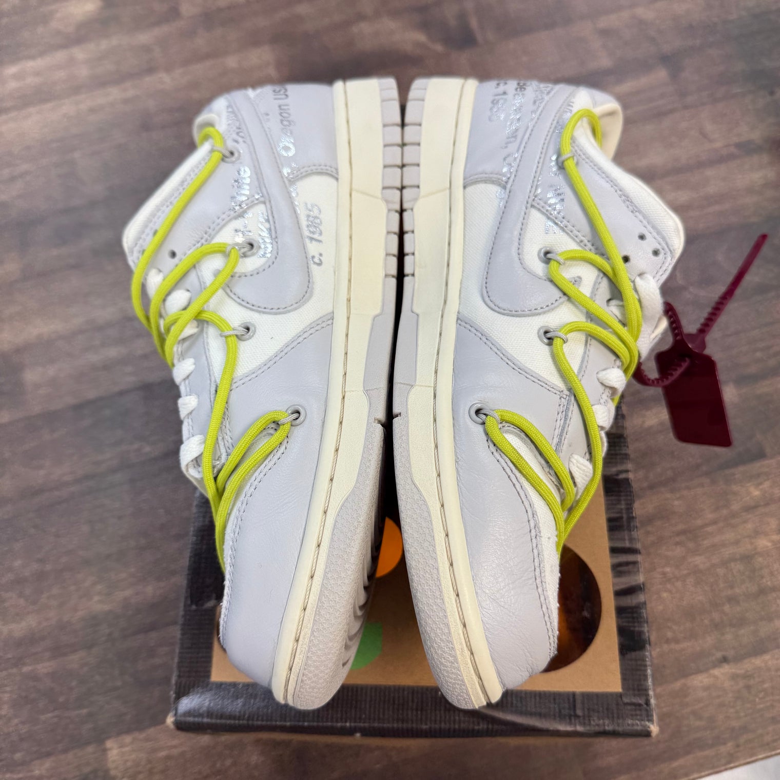 Lot 8 of 50 Off-White Dunk Low (USED)