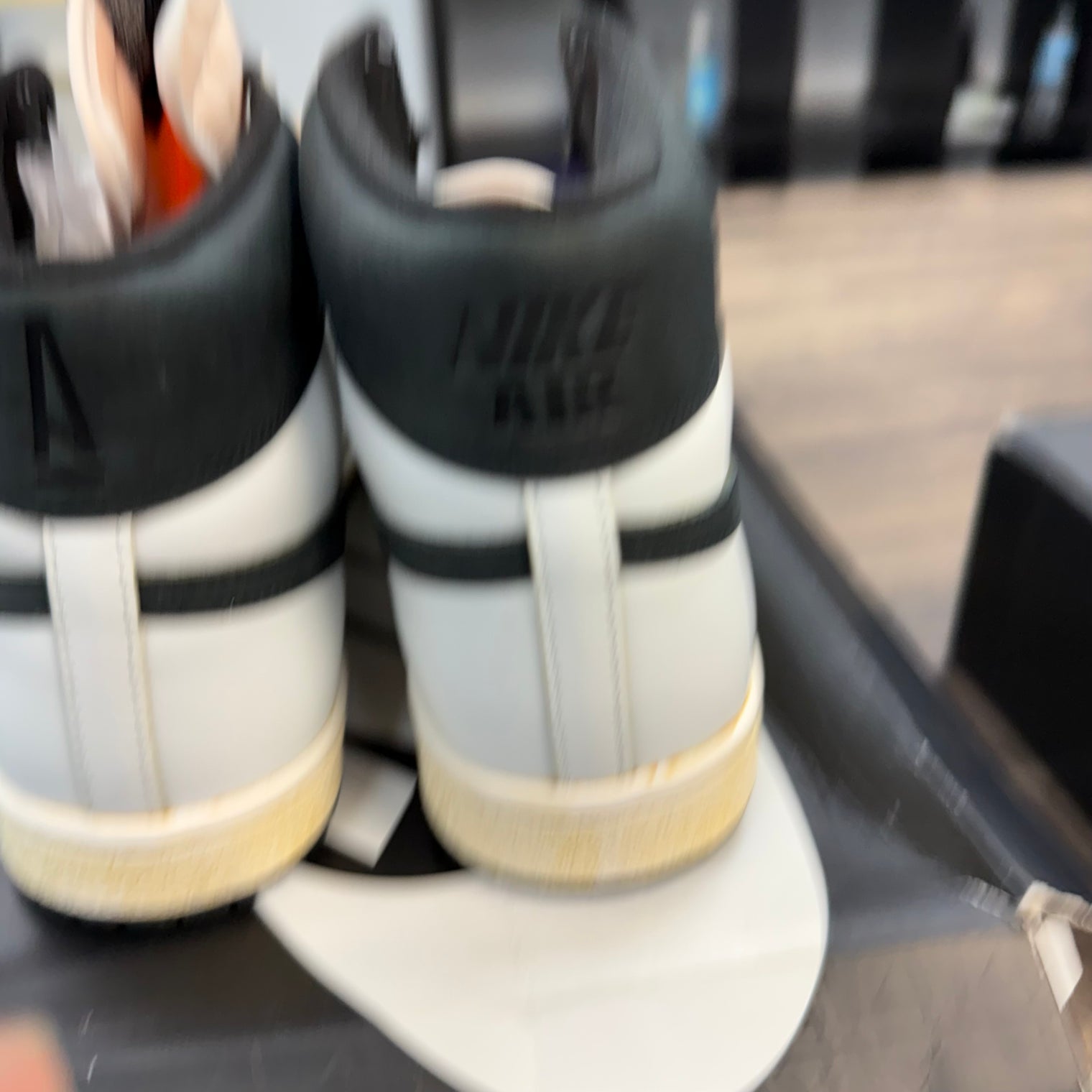 A Ma Maniere White Black Air Ship PE SP (Lightly Worn)