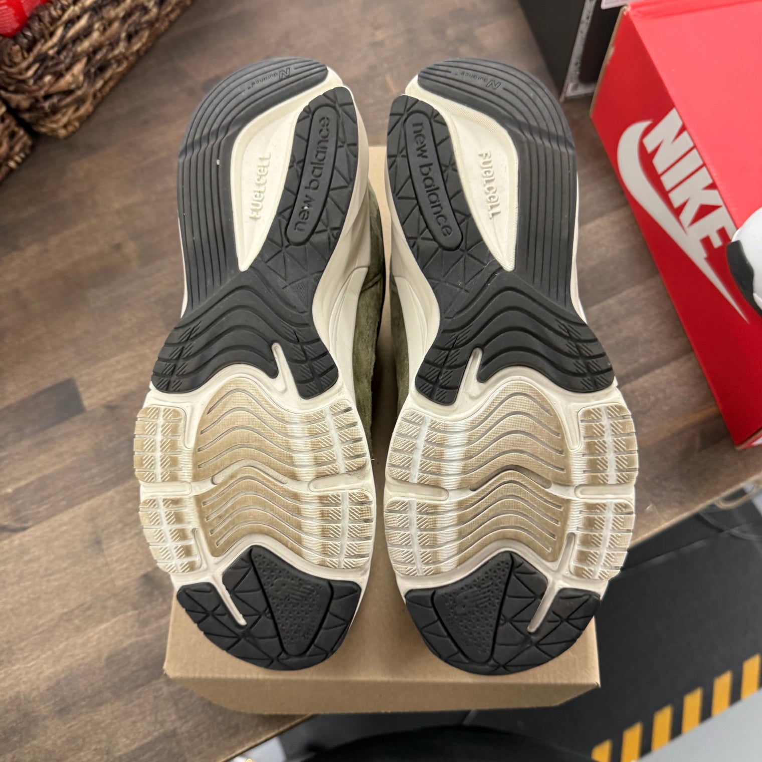 New Balance 990v6 MiUSA Dark Camo Incense (USED,No Box)