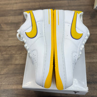 Kobe Bryant Lakers Home Air Force 1 Retro QS (Lightly Worn)