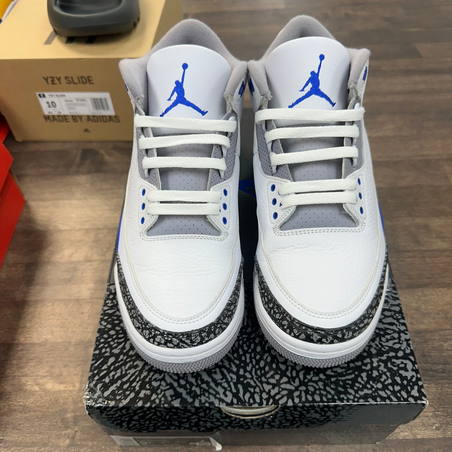 Racer Blue Jordan 3 (USED)
