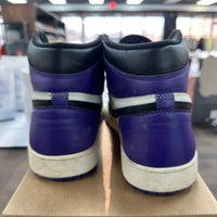 Court Purple Jordan 1 High (USED,No Box)