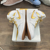 Metallic Gold Jordan 1 Retro High OG (Women's) (USED)
