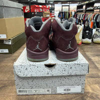 Burgundy Jordan 5 Retro (2023) (USED)