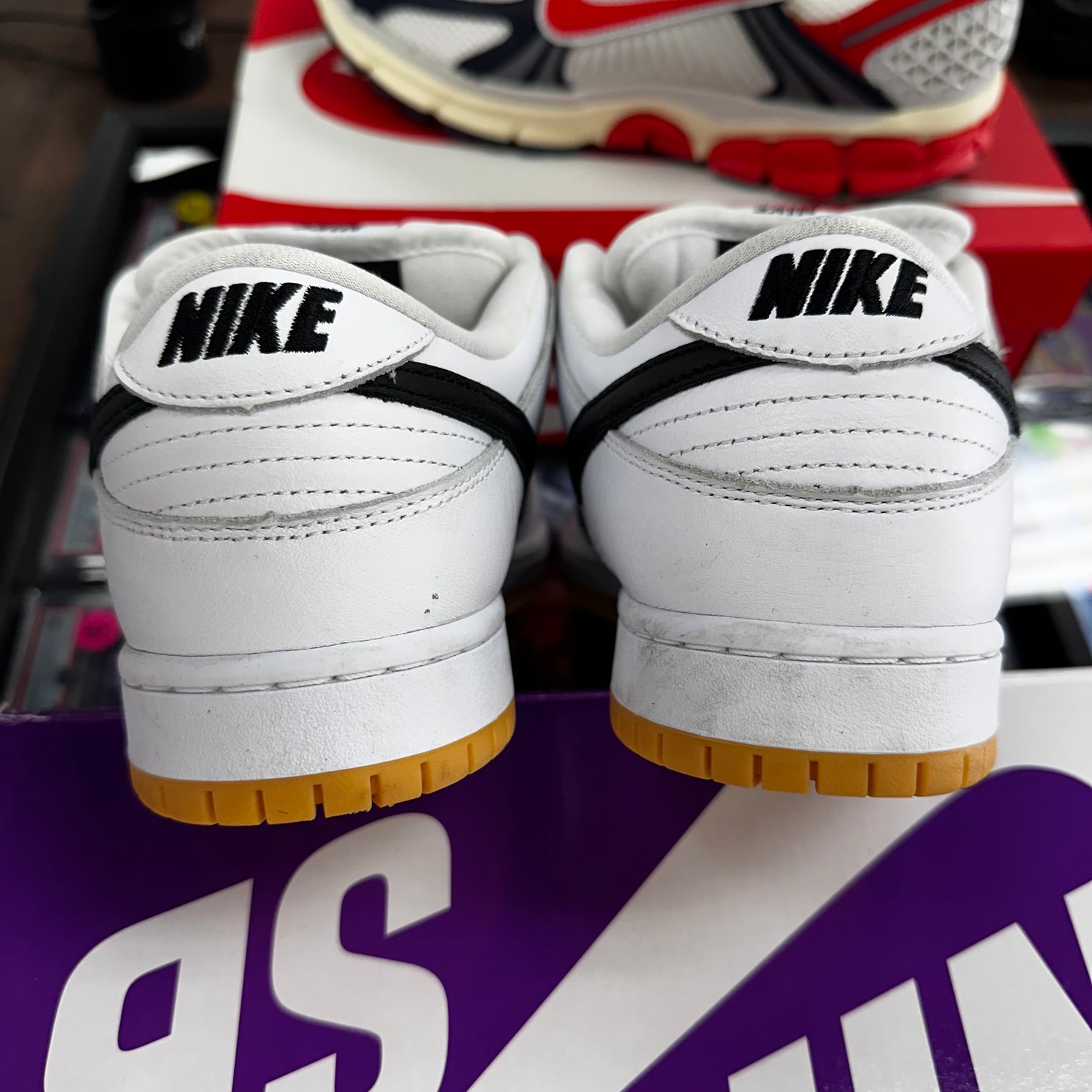White Gum Nike SB Dunk Low (USED)