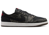 Jordan 1 Retro Low OG Laser Black University Red