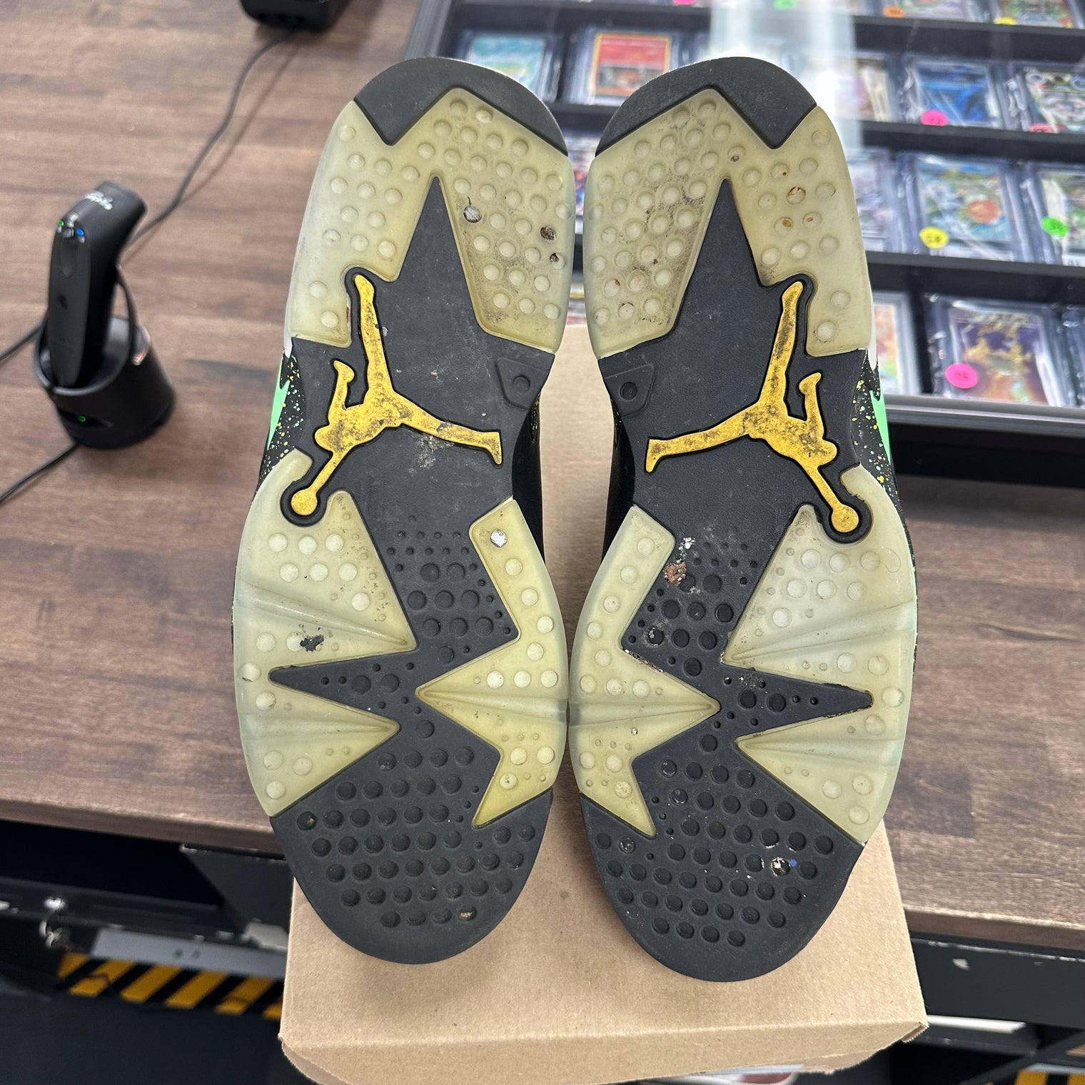 Brazil World Cup Jordan 6 2014 (USED, No Box)