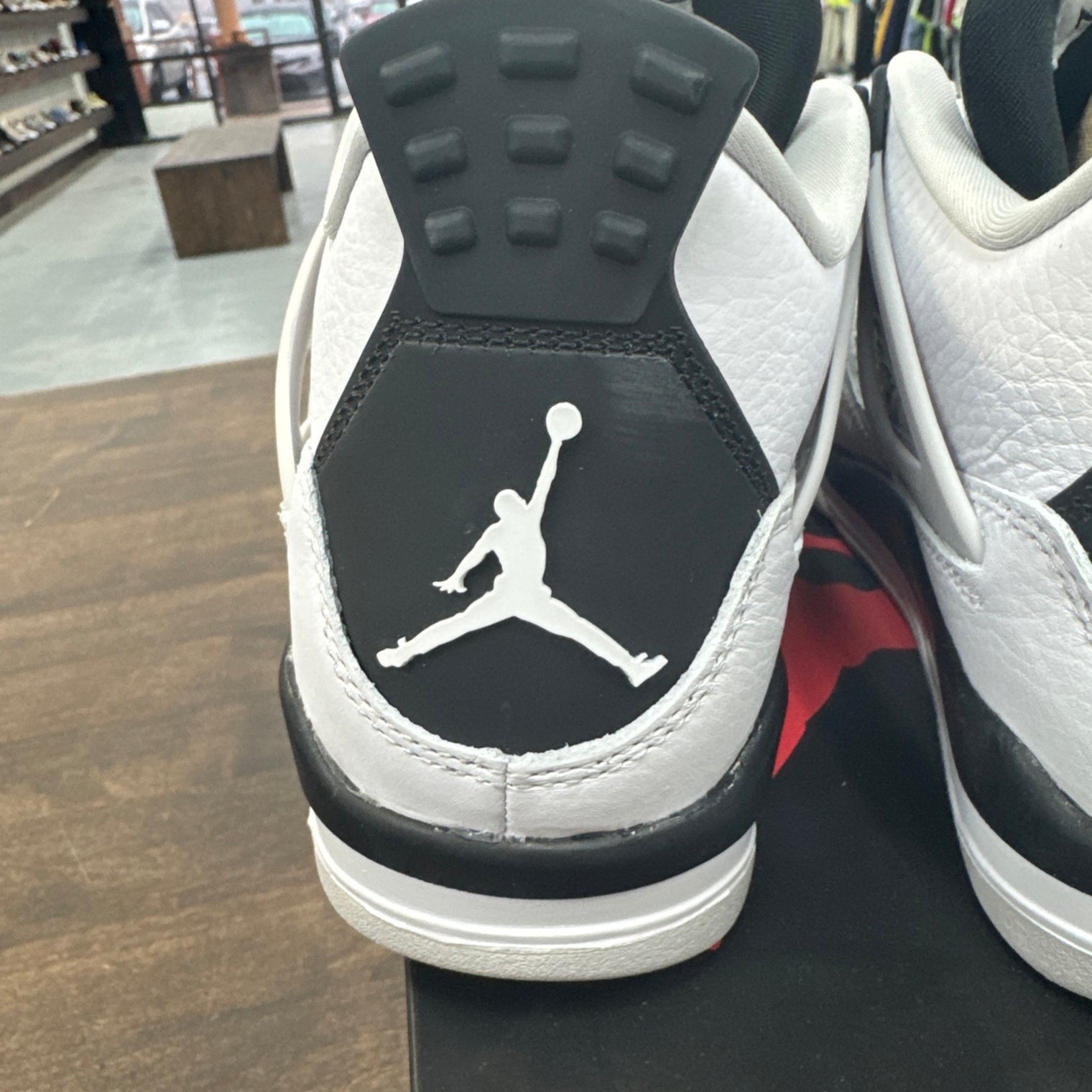Military Black Jordan 4 (NEW, defects)