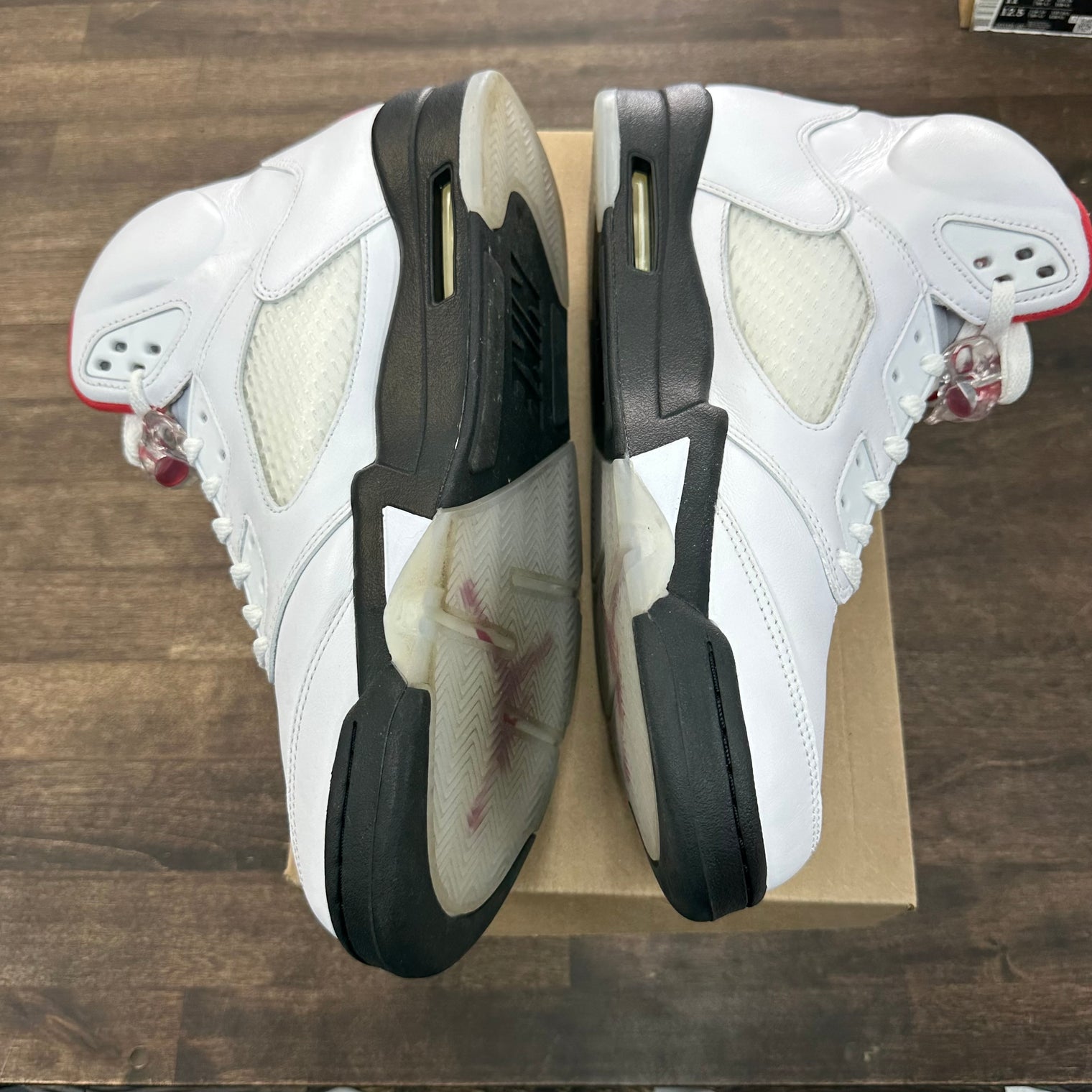 Fire Red Jordan 5 (USED)