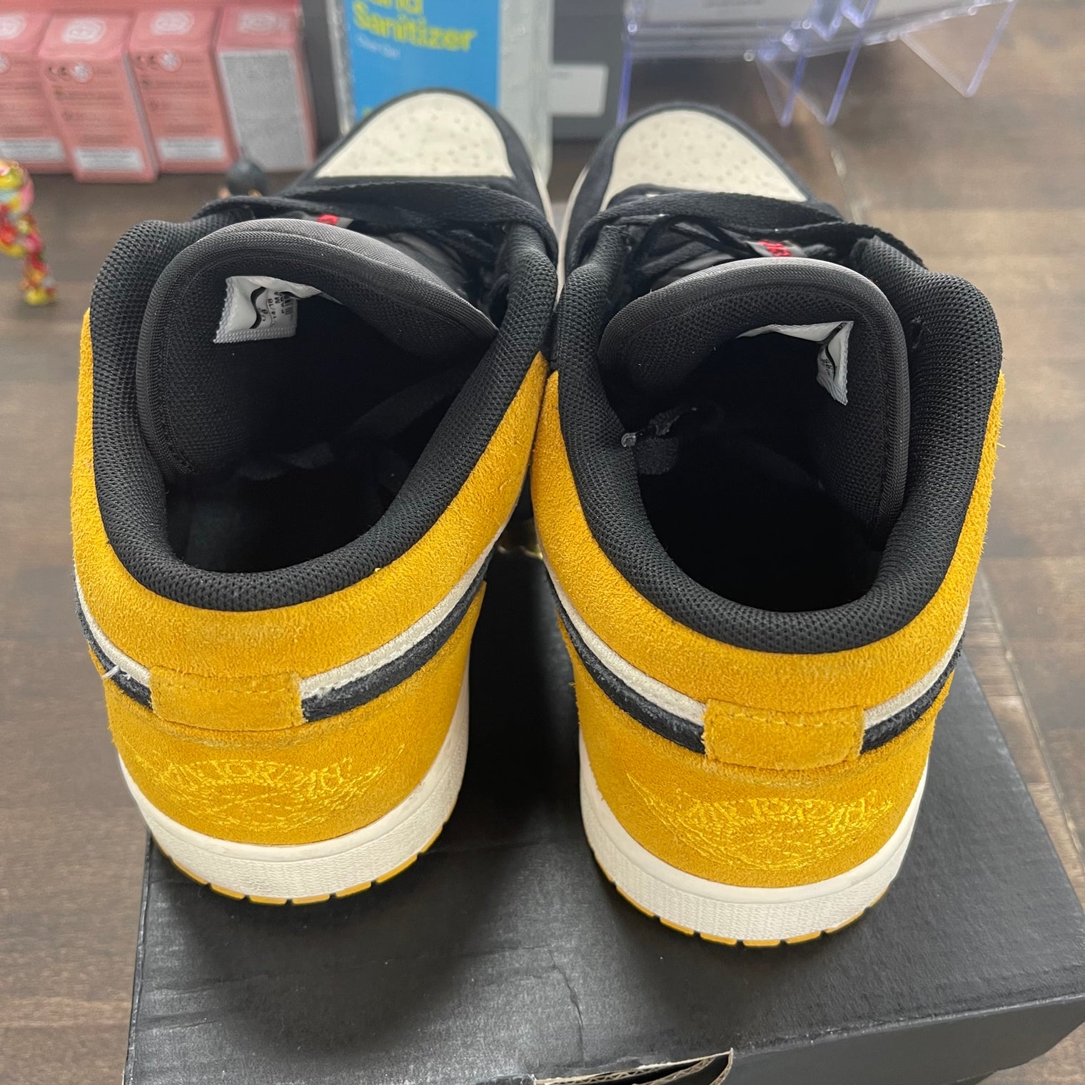 Sail University Gold Black Jordan 1 Low (USED)