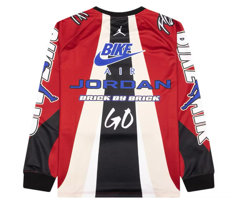 Nigel Sylvester Jordan BMX Bike Jersey Cinnabar