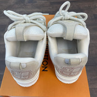 Louis Vuitton Beige Skate Sneaker Shoe (USED)