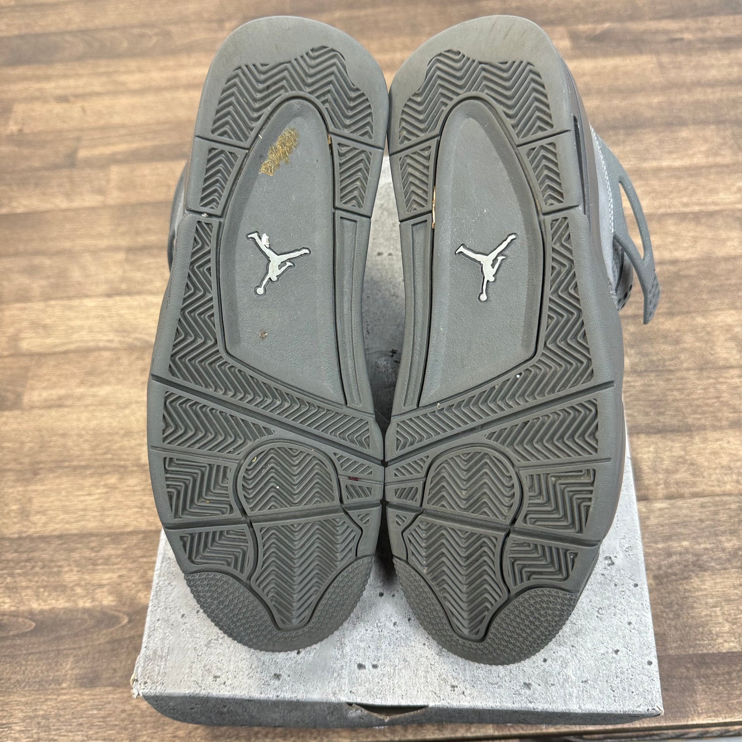 Wet Cement Paris Jordan 4 (USED, Replacement Insoles)