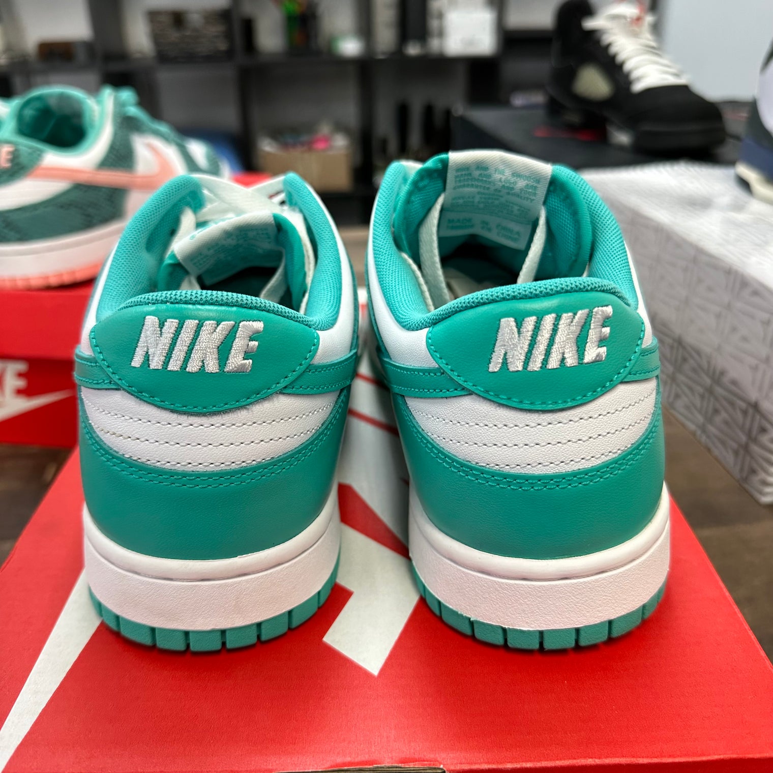 Clear Jade Dunk Low (USED)