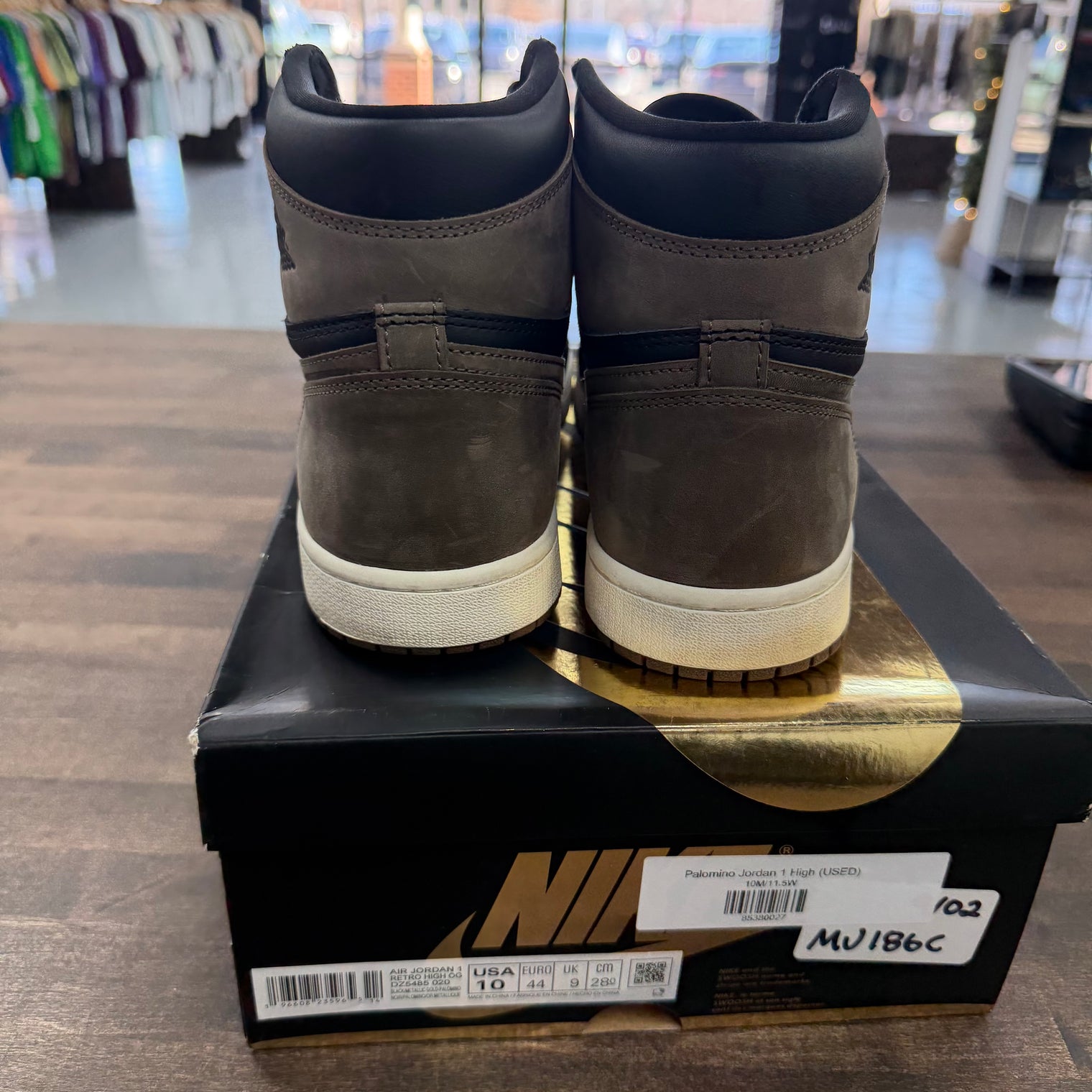 Jordan 1 Retro High OG Palomino (US 10) (USED)