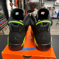 Electric Green Jordan 6 (USED;REPLACEMENT BOX)