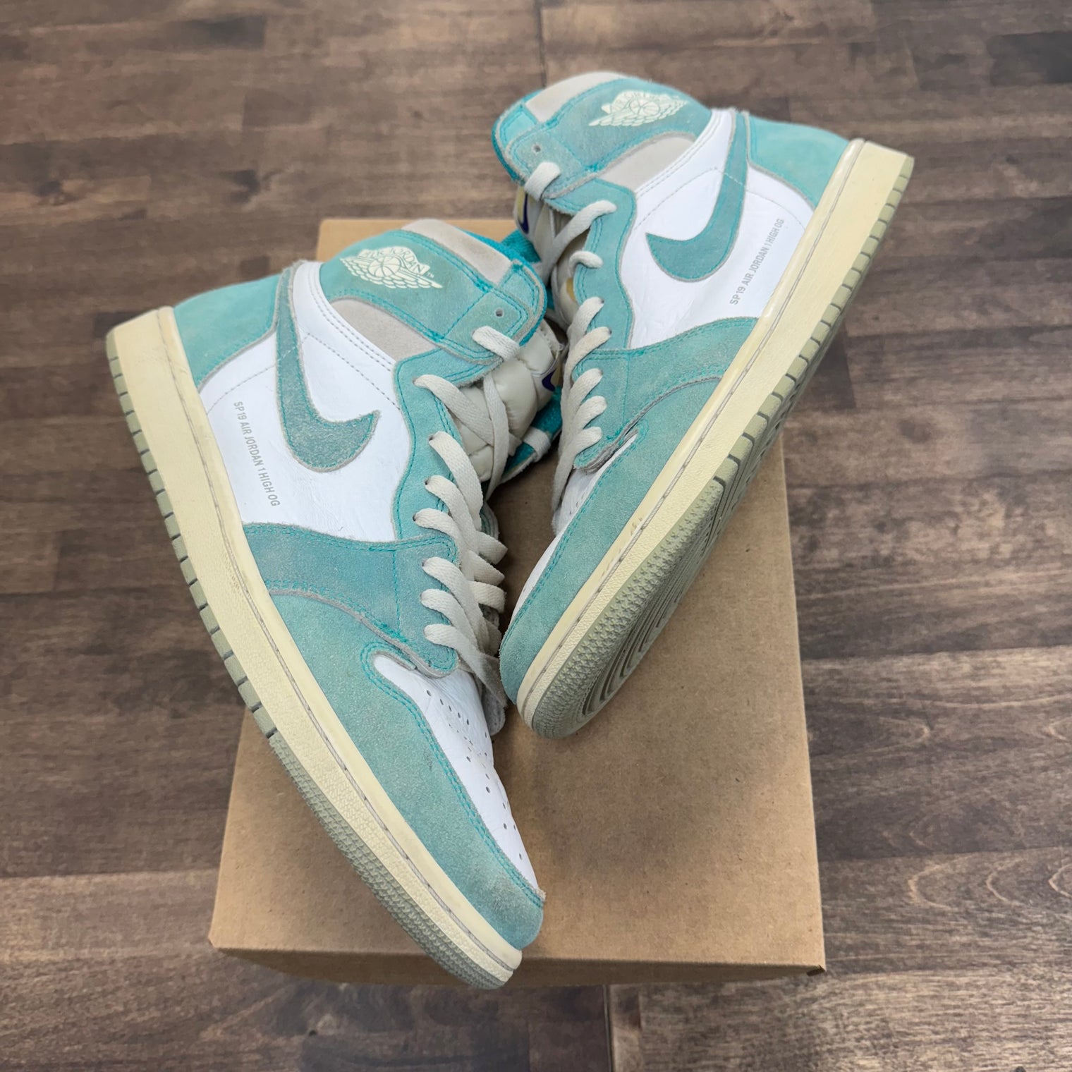 Turbo Green Jordan 1 High (USED, No Box)