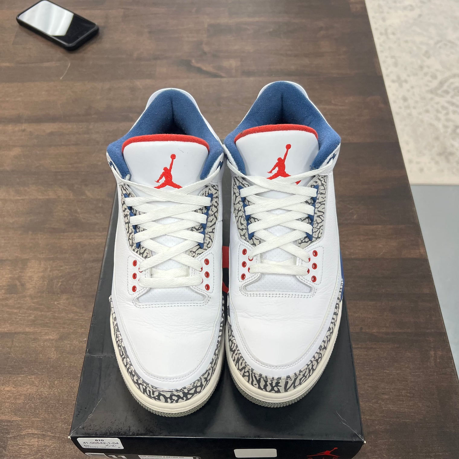 True Blue Jordan 3 (USED)