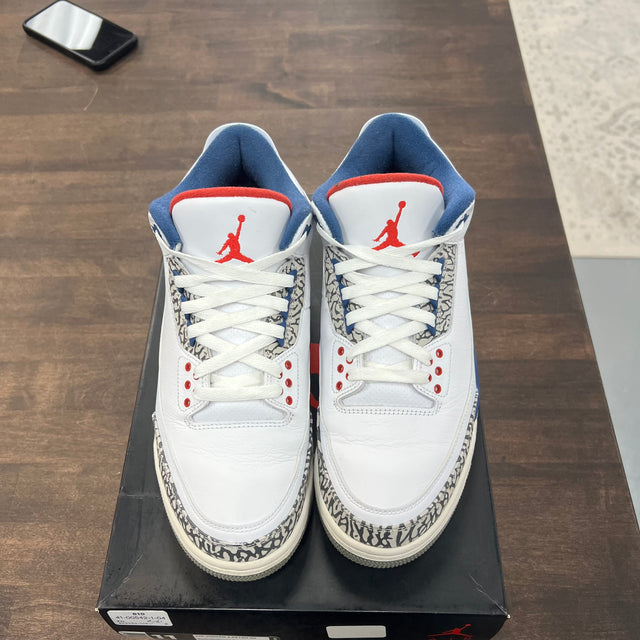 True Blue Jordan 3 (USED)
