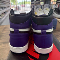 Court Purple Jordan 1 High (USED)