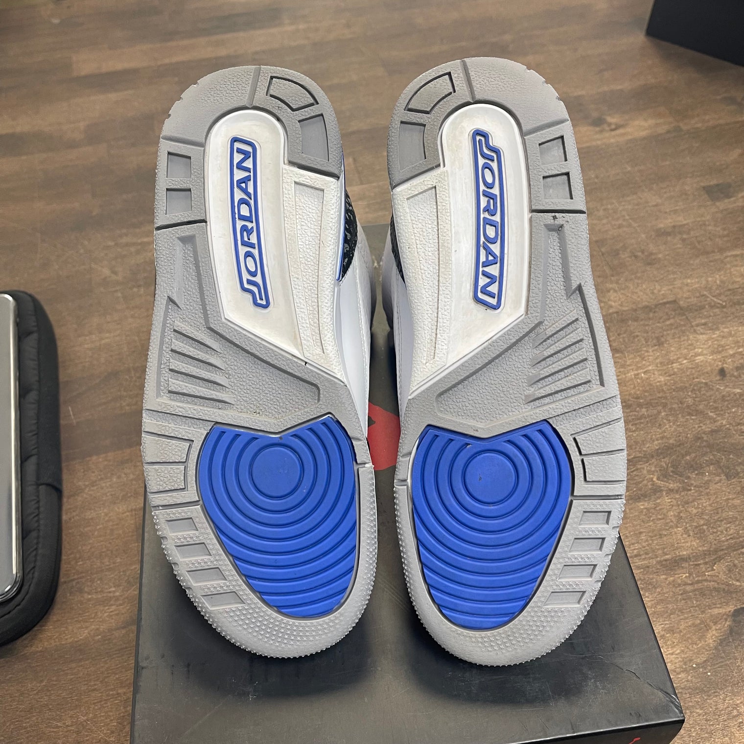 Racer Blue Jordan 3 (GS) (USED)