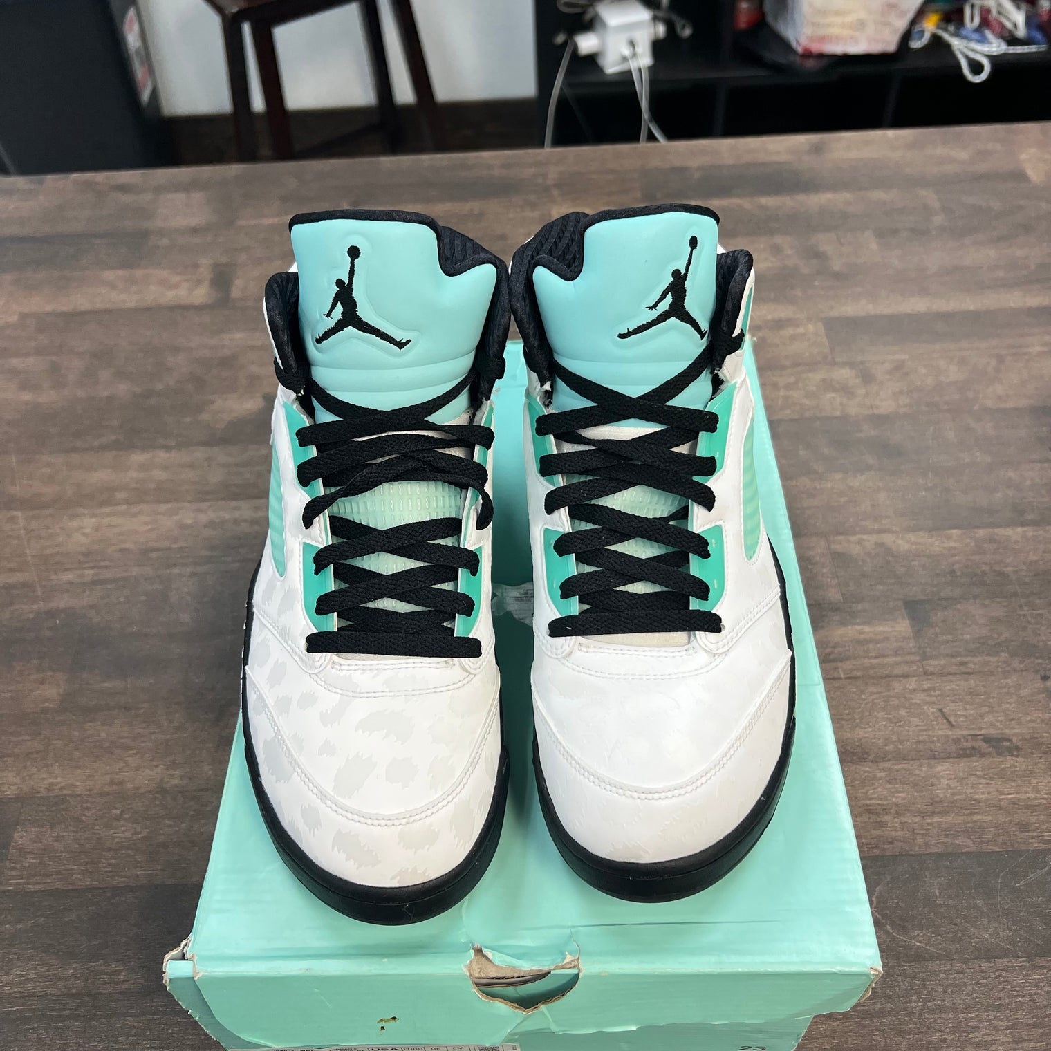 Island Green Jordan 5 Retro (USED)