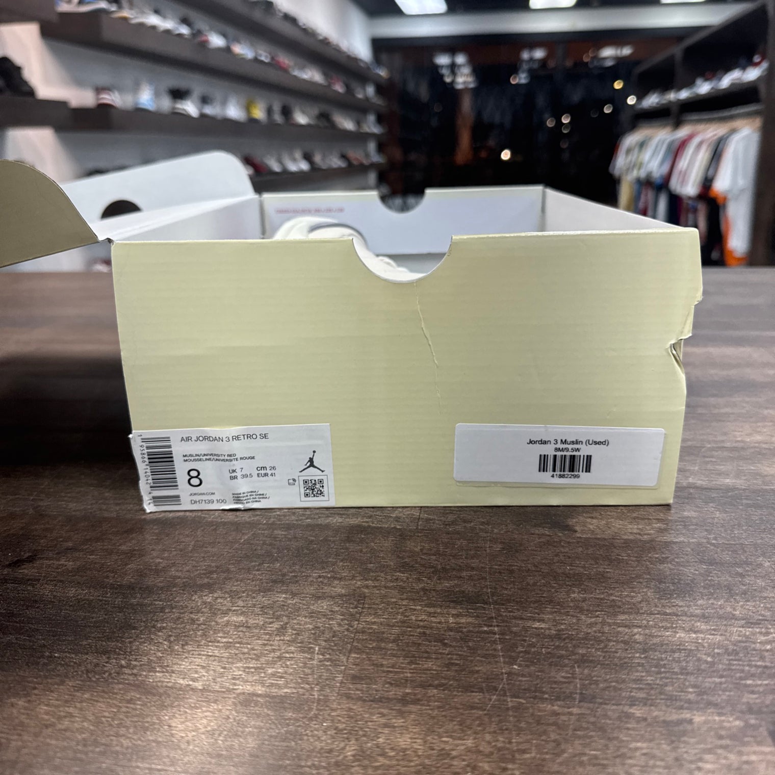 Jordan 3 Muslin (Lightly Worn)