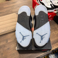 Black Metallic Jordan 5 (2025) (Lightly Worn)